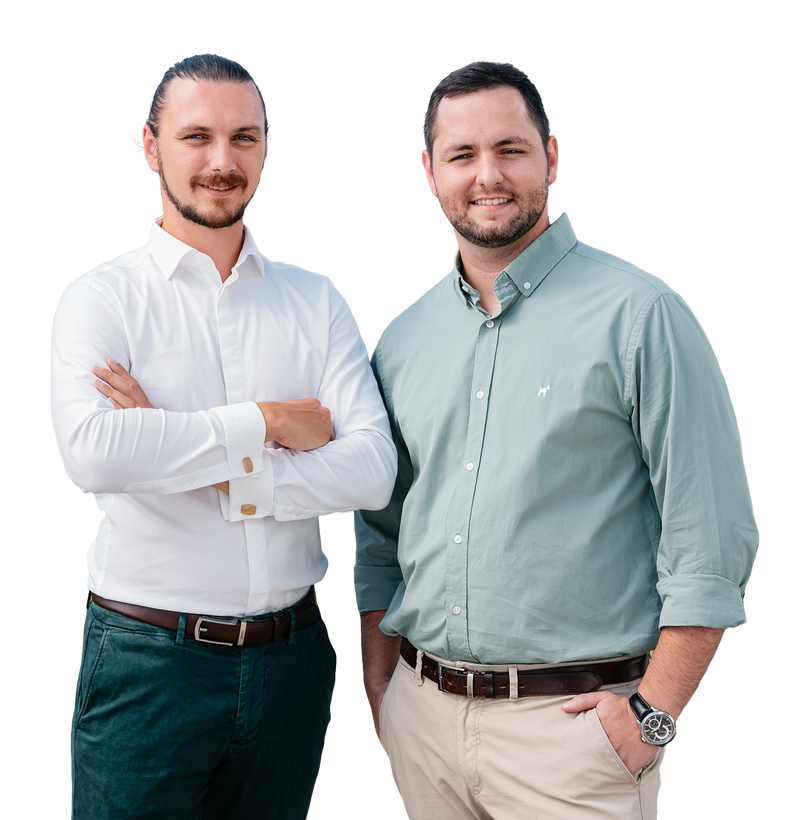 Robin Navrátil, CEO a David Simoes, Founder